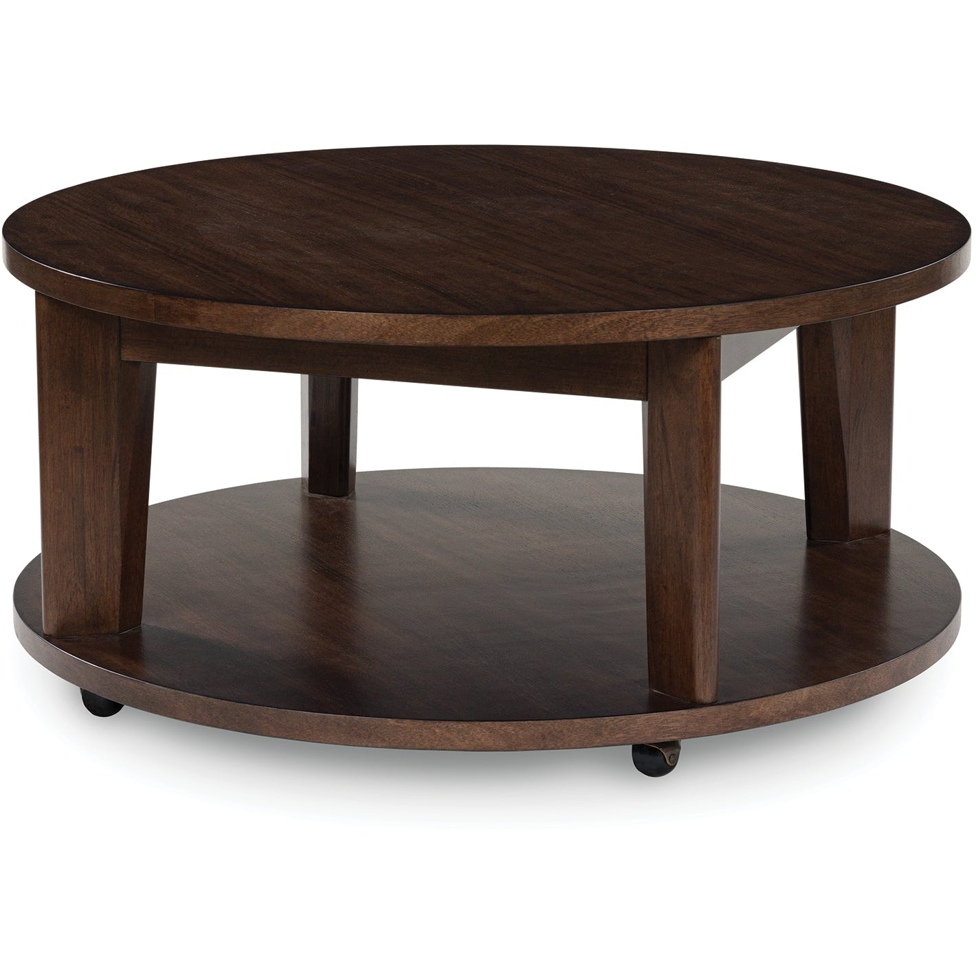 Korestone 2 Round Cocktail Table - Brown