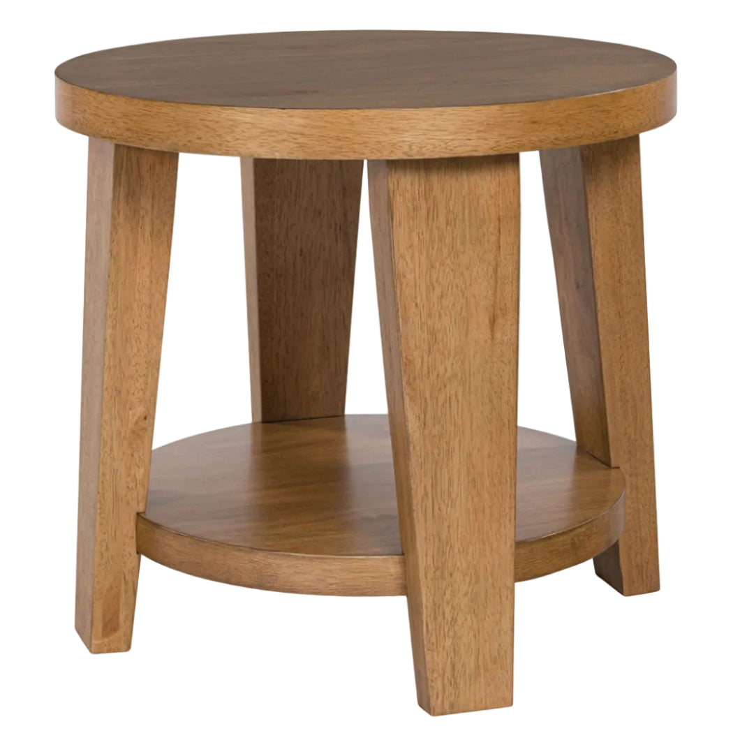 Kristiland Round End Table - Natural