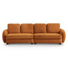 Virgil Burnt Orange Boucle Sofa - MidinMod Houston Tx Mid Century Furniture Store - Sofas 1