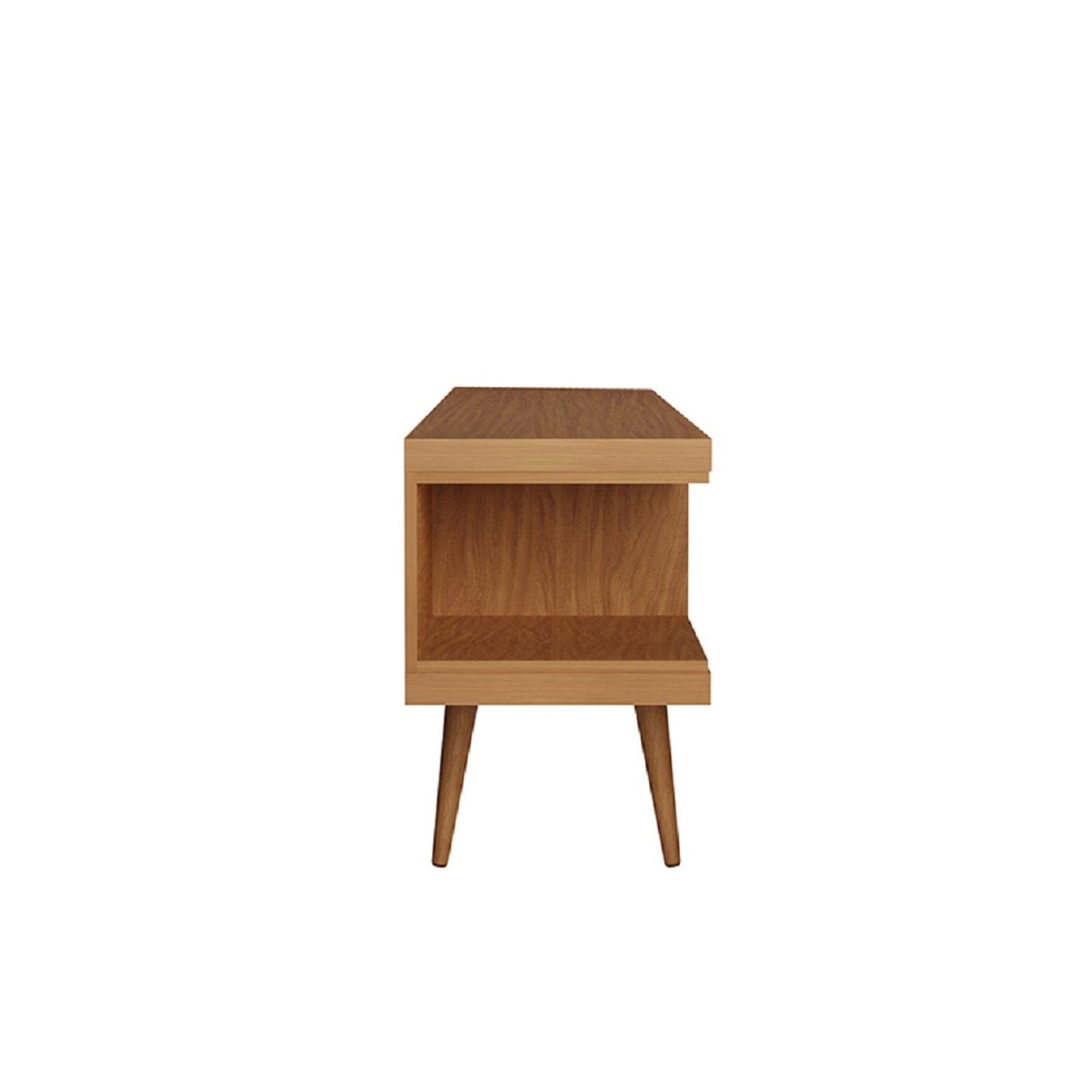 Utopia Modern Maple Cream Solid Wood TV Stand | MidinMod