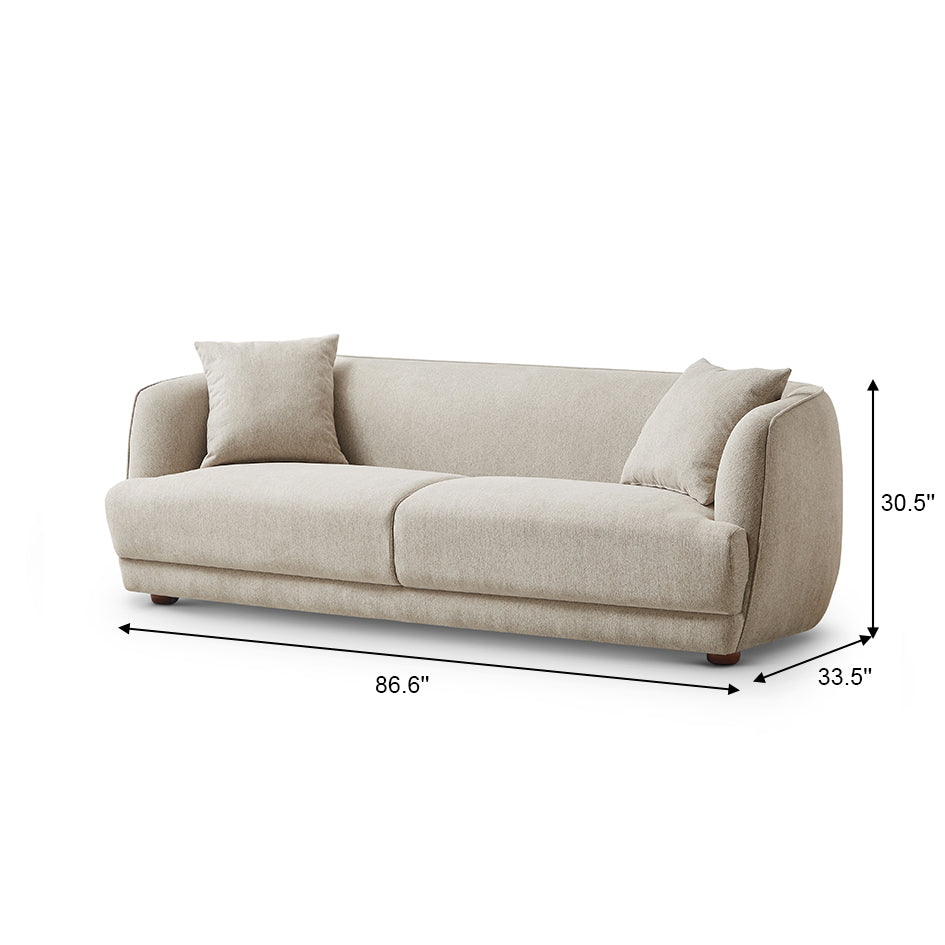 Venus Cream Linen Sofa