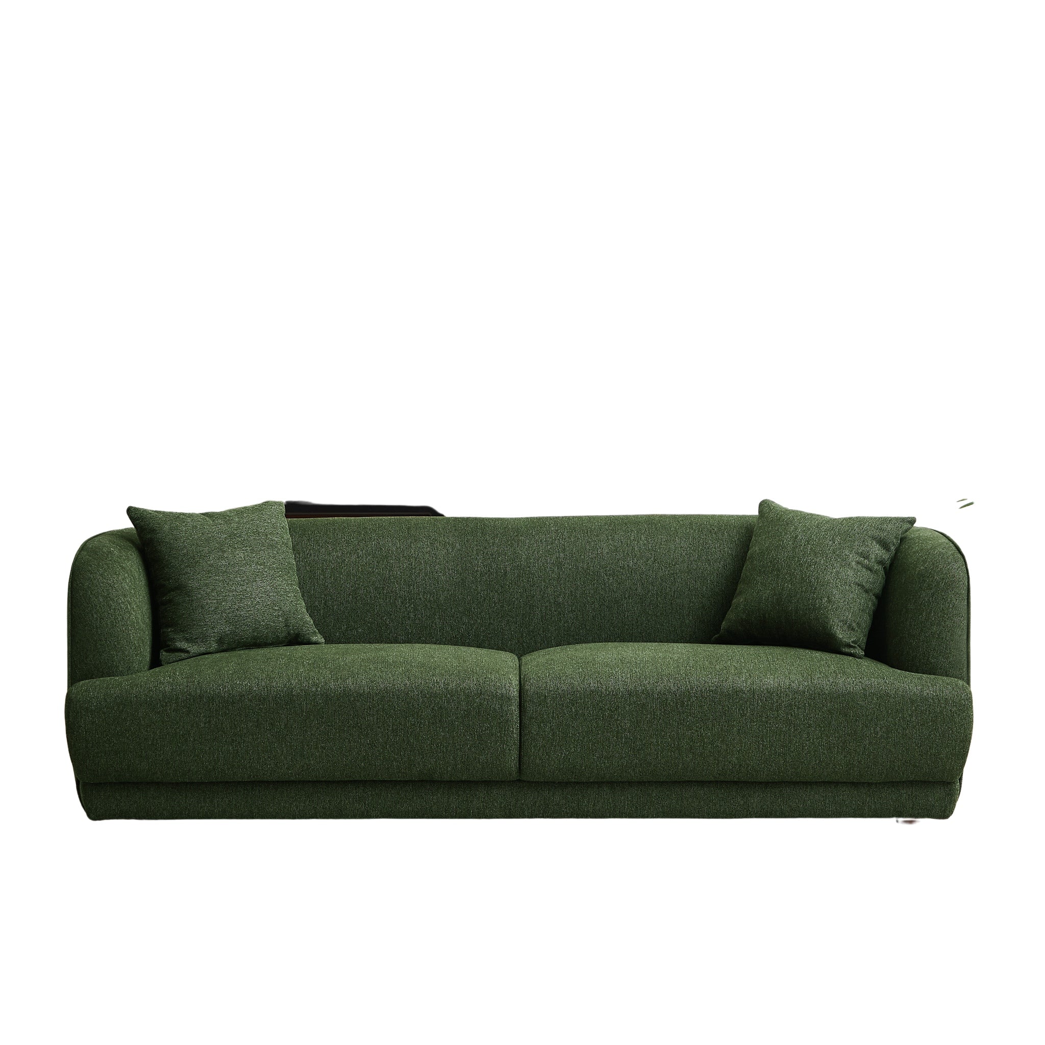 Venus Green Linen Sofa