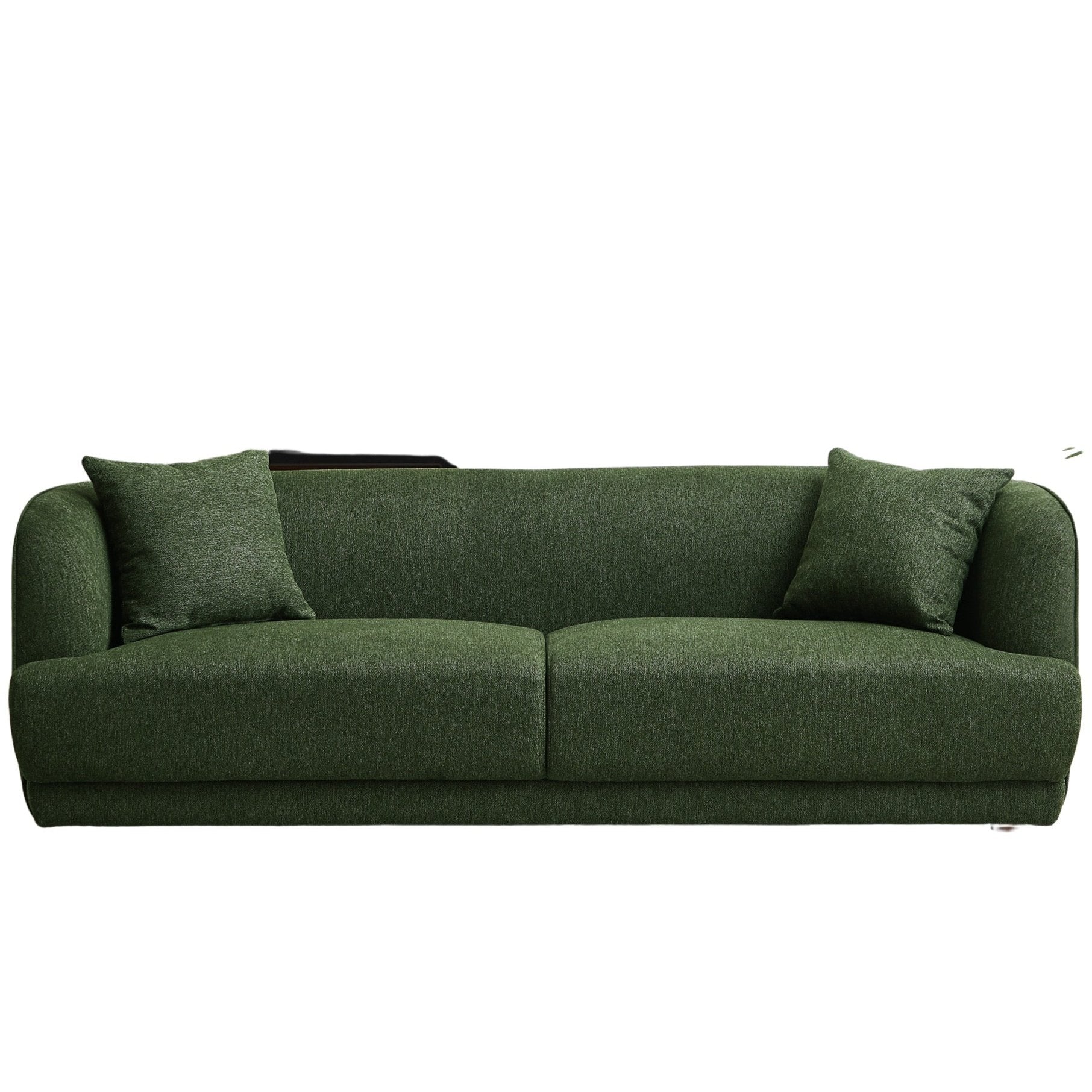 Venus Green Linen Sofa