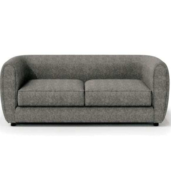 Verdal Charcoal Gray Sofa | Contemporary Tuxedo Boucle Sofa | MidinMod