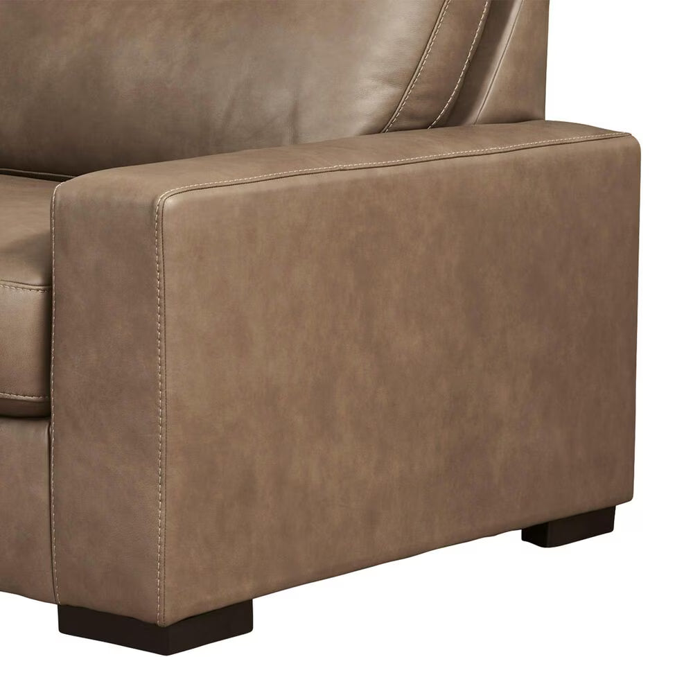 Veronella 4-Piece Sectional | Modern Brown Leather Modular Sofa | MidinMod