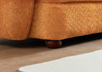 Virgil Burnt Orange Boucle Sofa - MidinMod Houston Tx Mid Century Furniture Store - Sofas 5