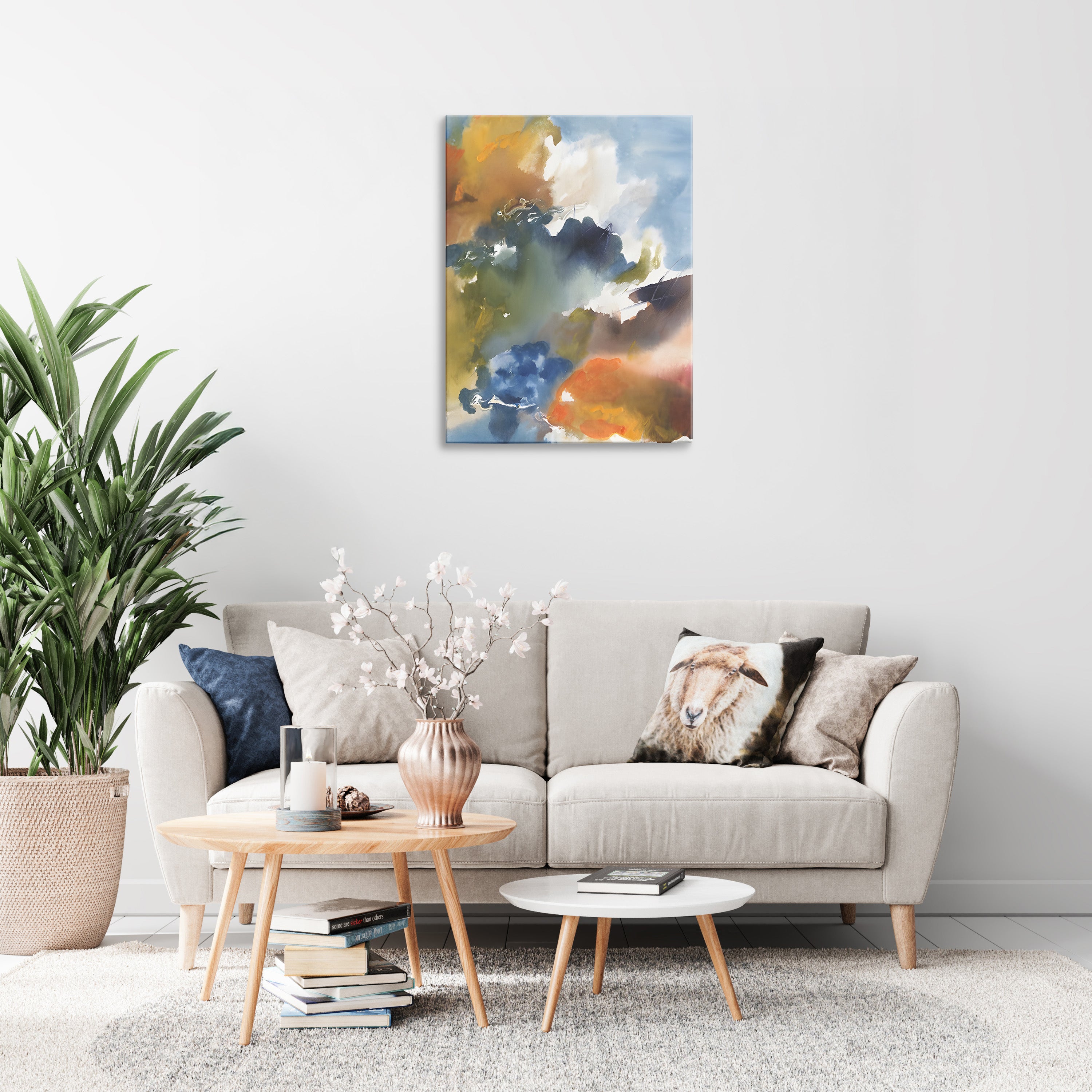 Friendships   Abstract Wall Art