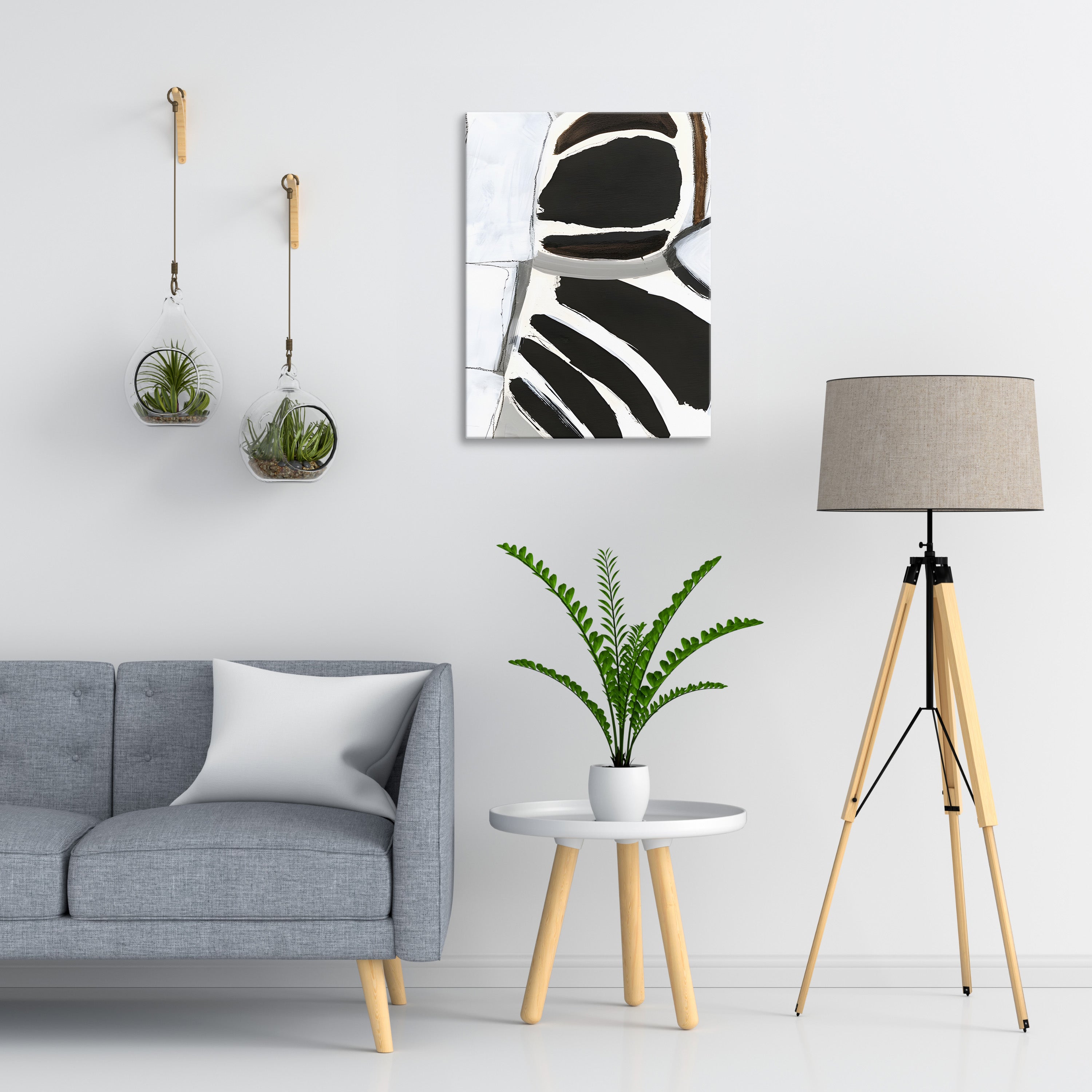 Graphic Shape Shift Abstract Wall Art