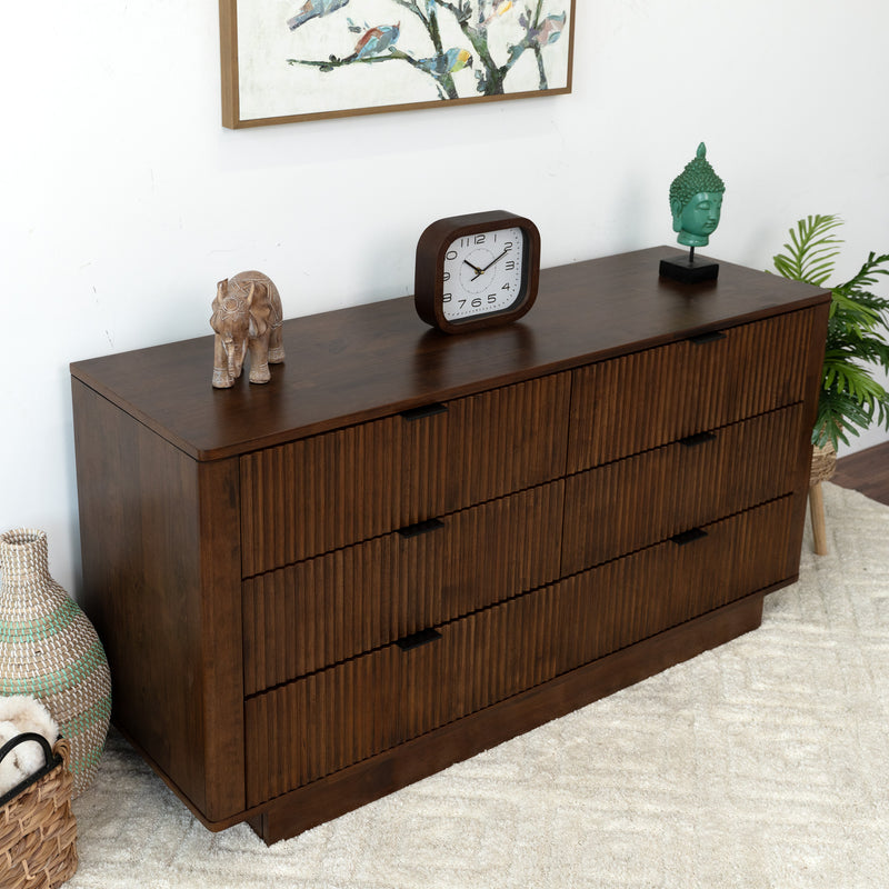Webster 6 Drawers Dresser - MidinMod Houston Tx Mid Century Furniture Store - Dressers 3
