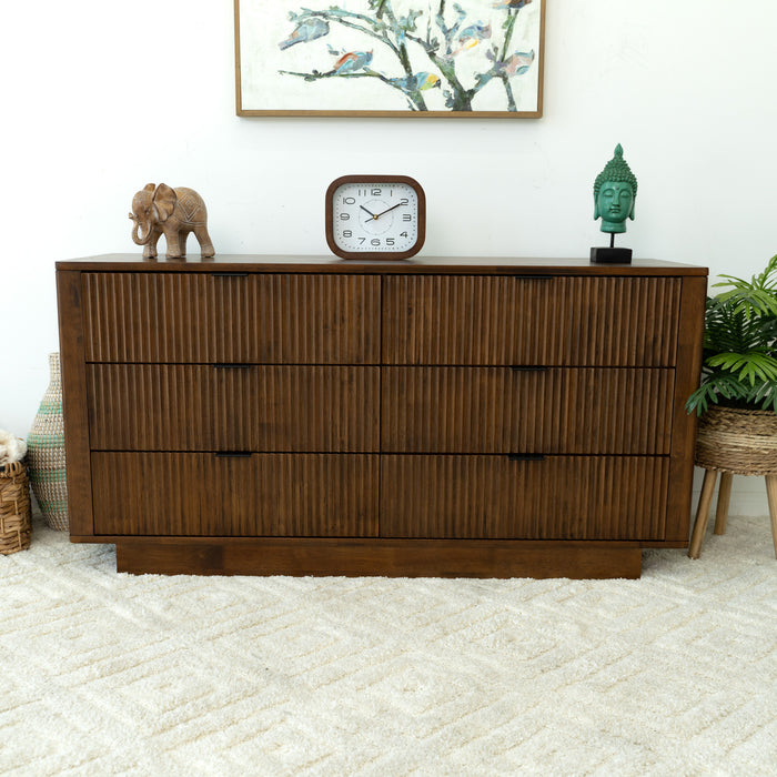 Webster 6 Drawers Dresser - MidinMod Houston Tx Mid Century Furniture Store - Dressers 1