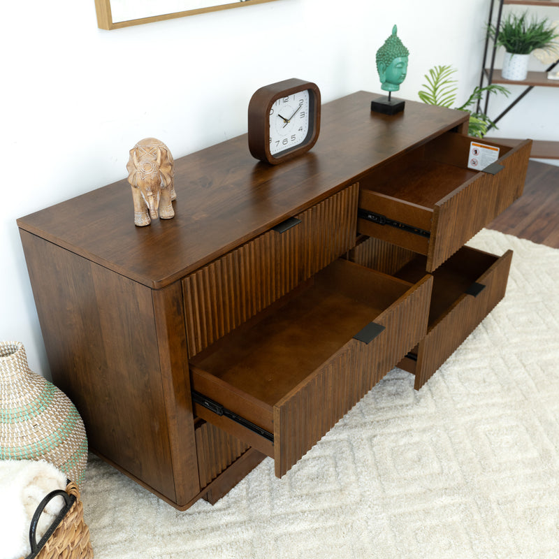 Webster 6 Drawers Dresser - MidinMod Houston Tx Mid Century Furniture Store - Dressers 6