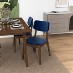 Abbott Blue Velvet Dining Chair