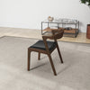 Reggie Dining Chair (Black Vegan Leather)