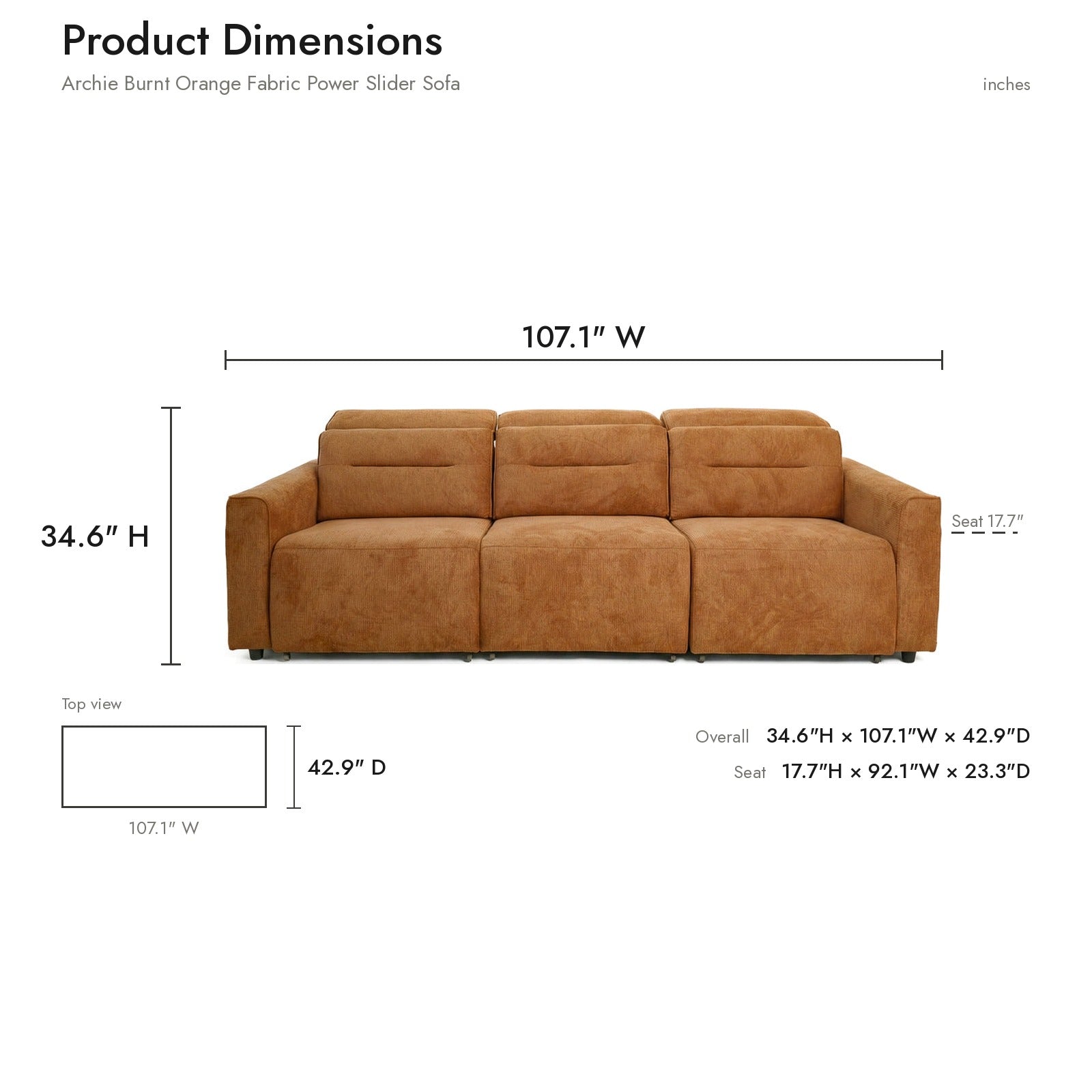 Product Dimensions