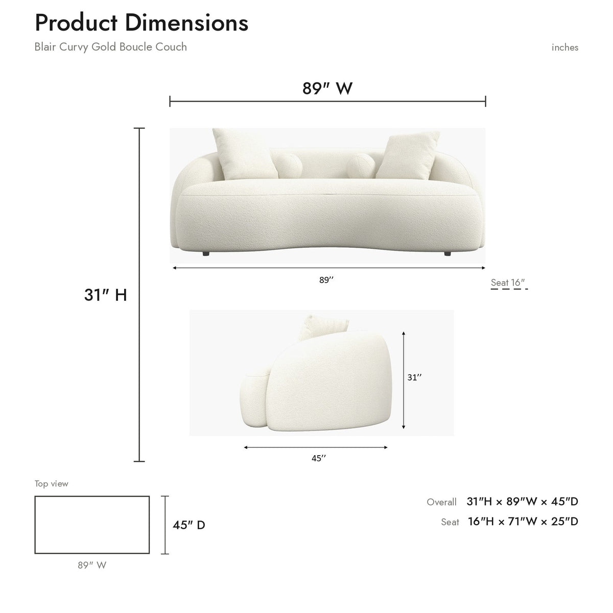 Product Dimensions