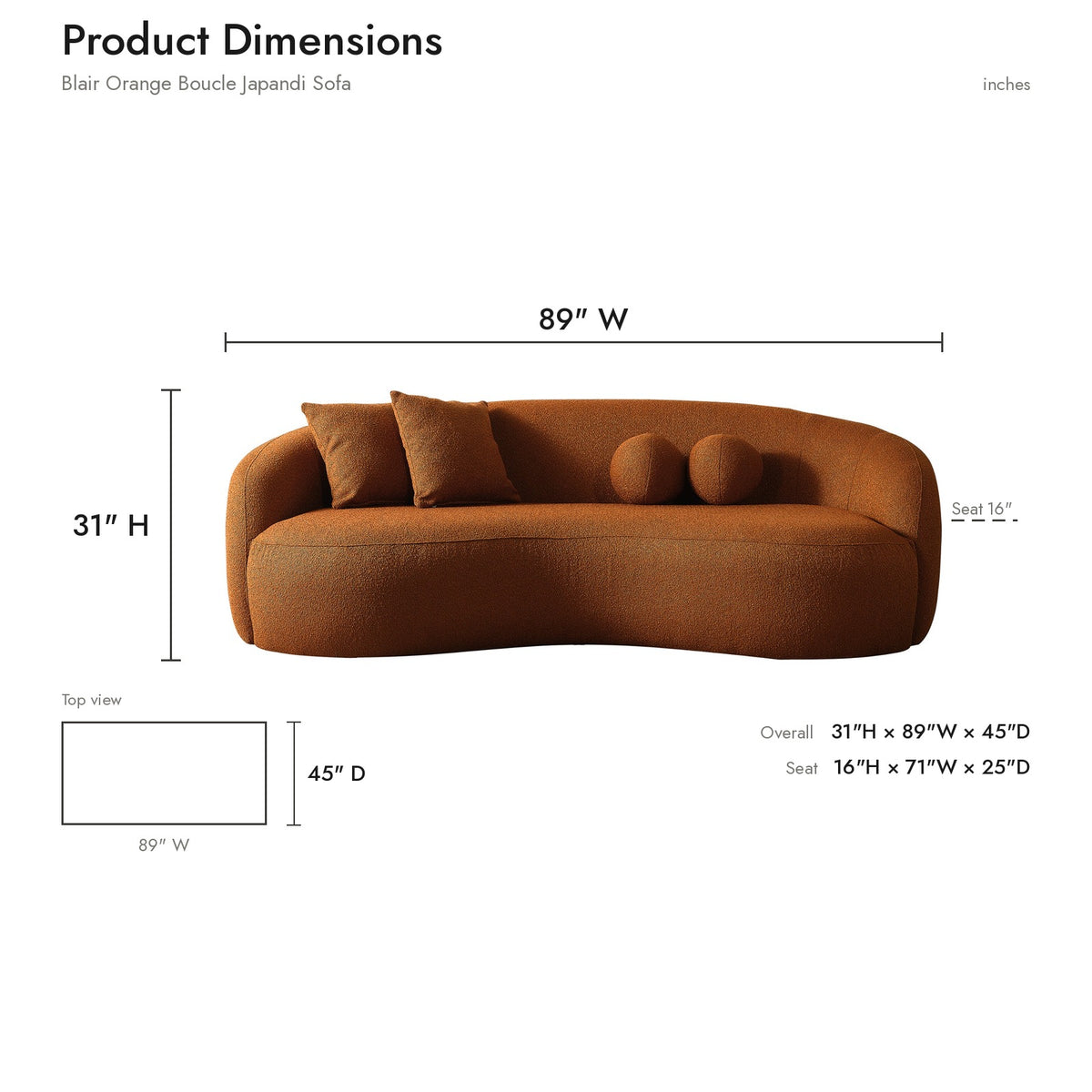 Product Dimensions