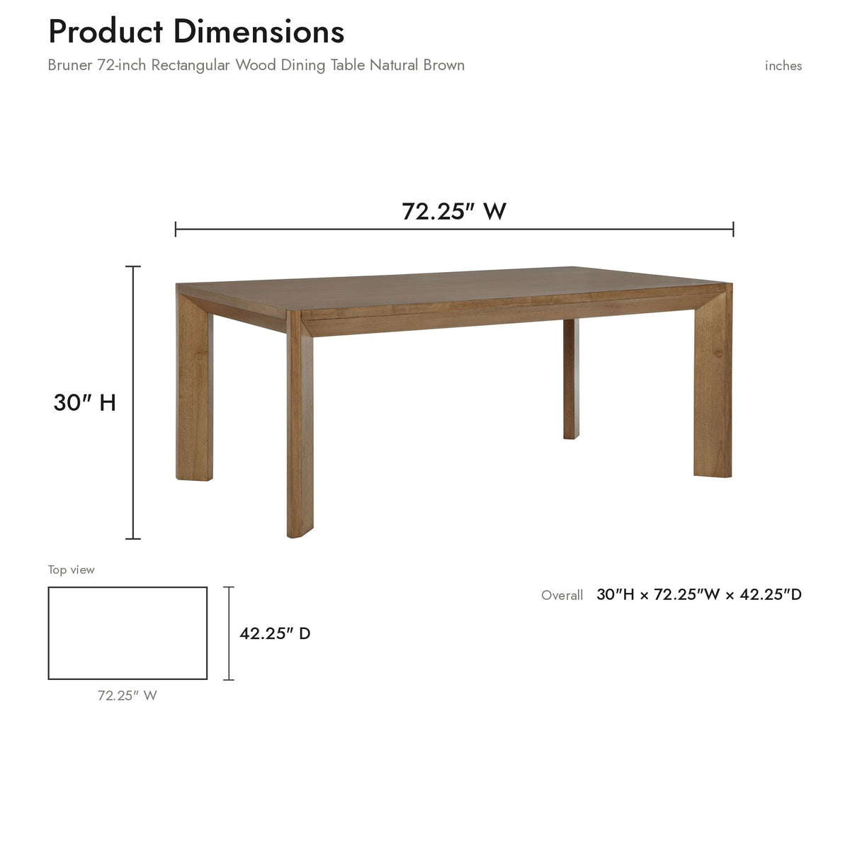 Product Dimensions