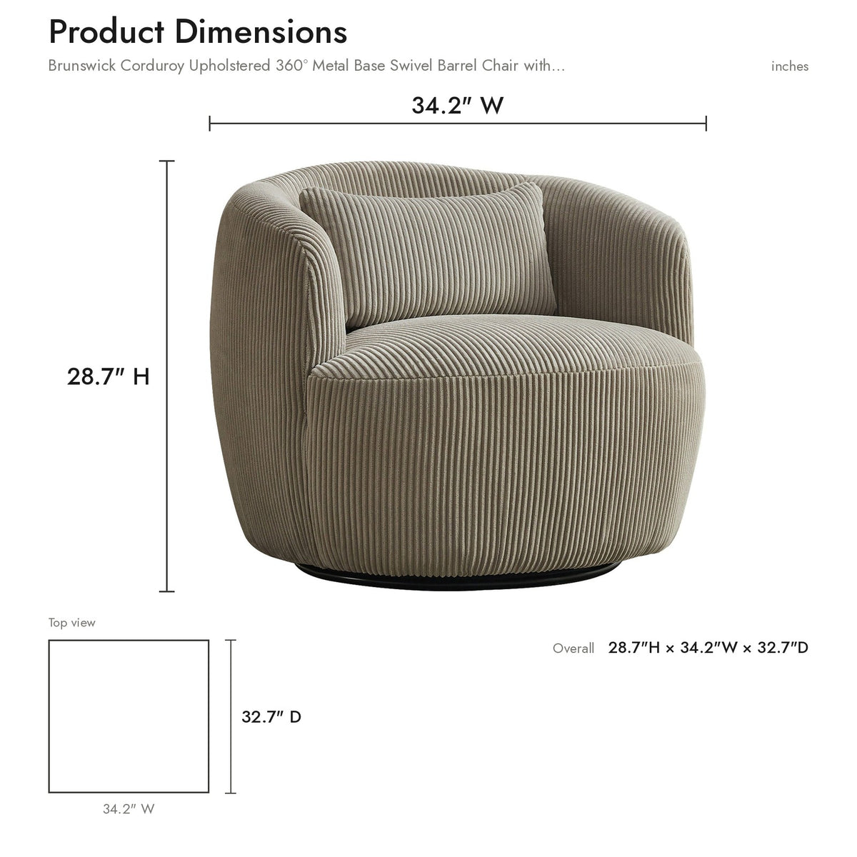 Product Dimensions