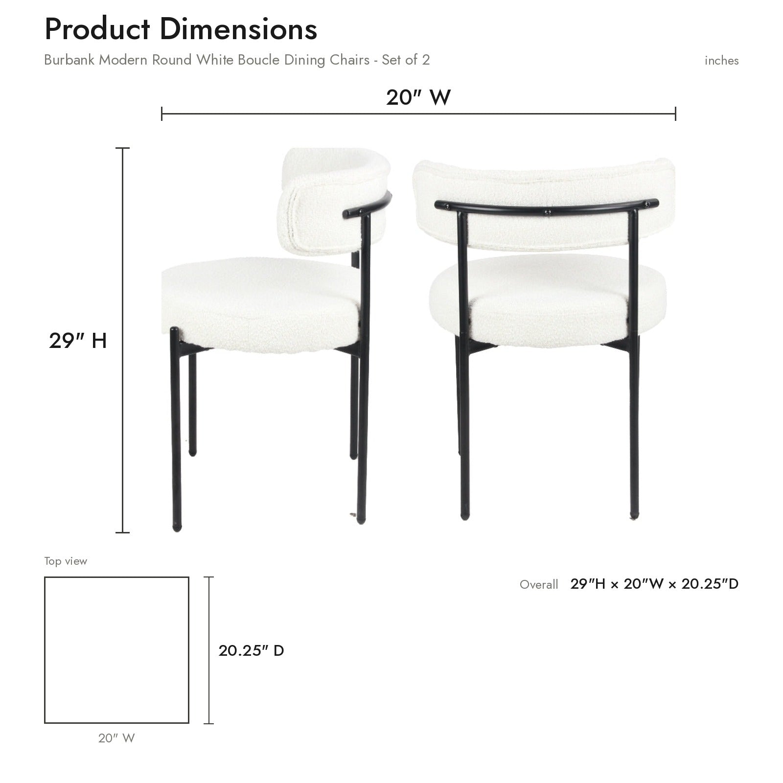 Product Dimensions