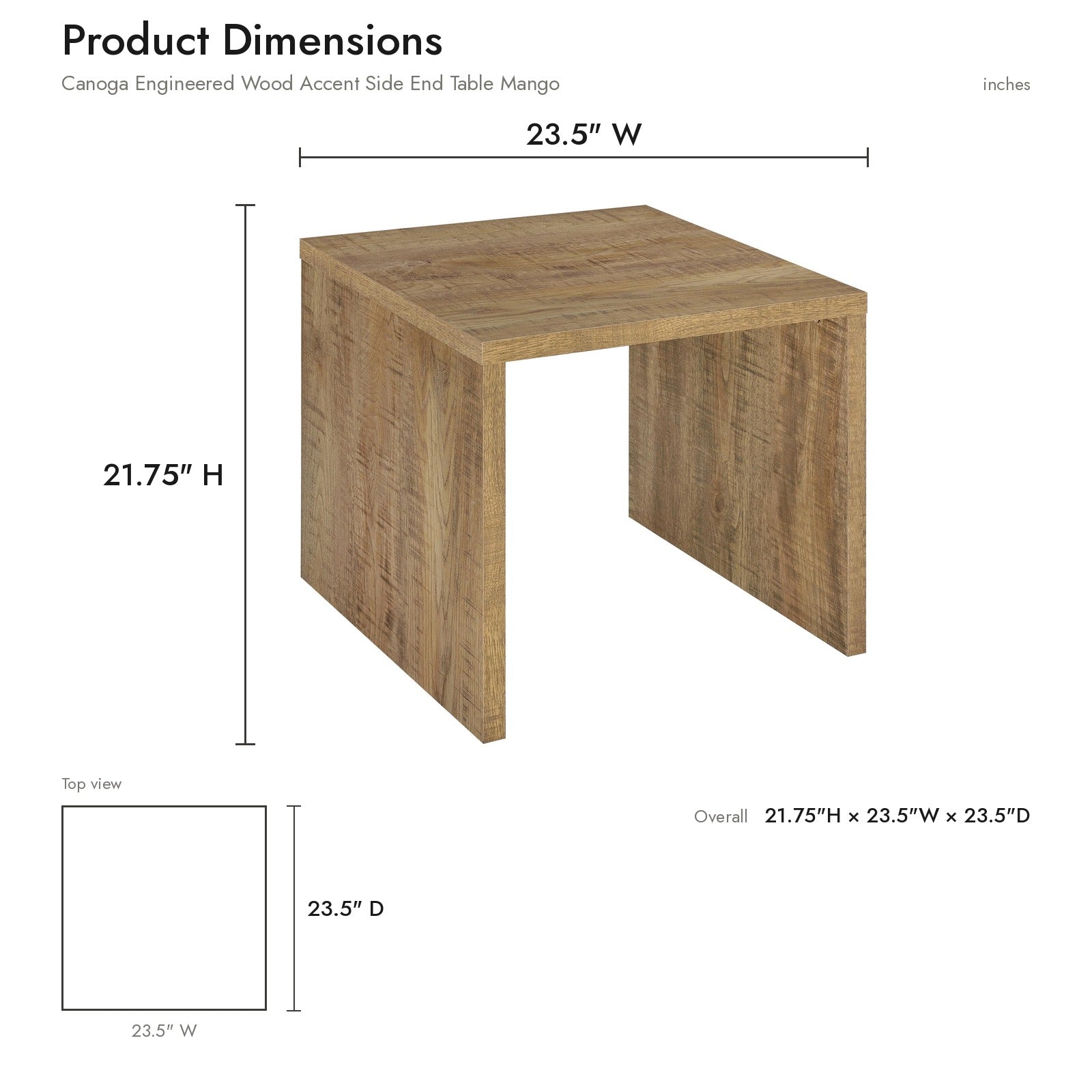 Product Dimensions