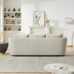 Pula Cream Linen Sofa