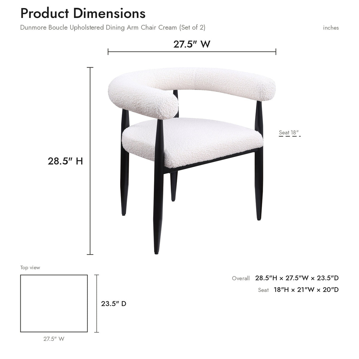 Product Dimensions
