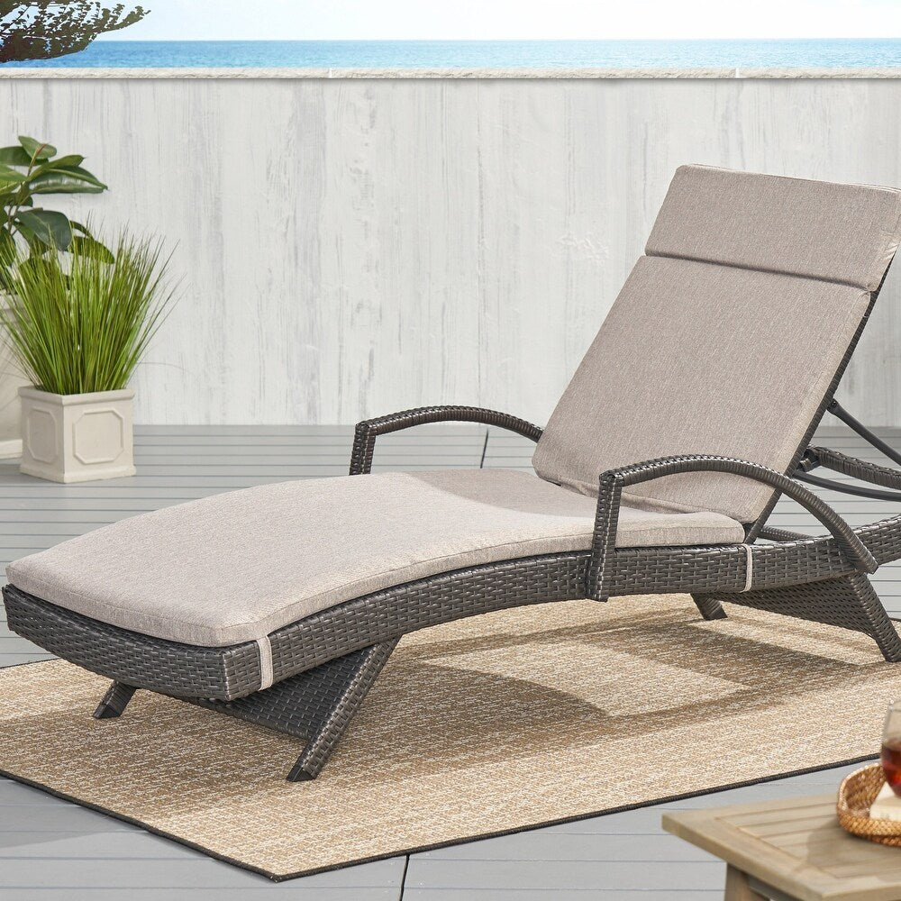 Salem Outdoor Chaise Cushion Set Cushioned Seating 2