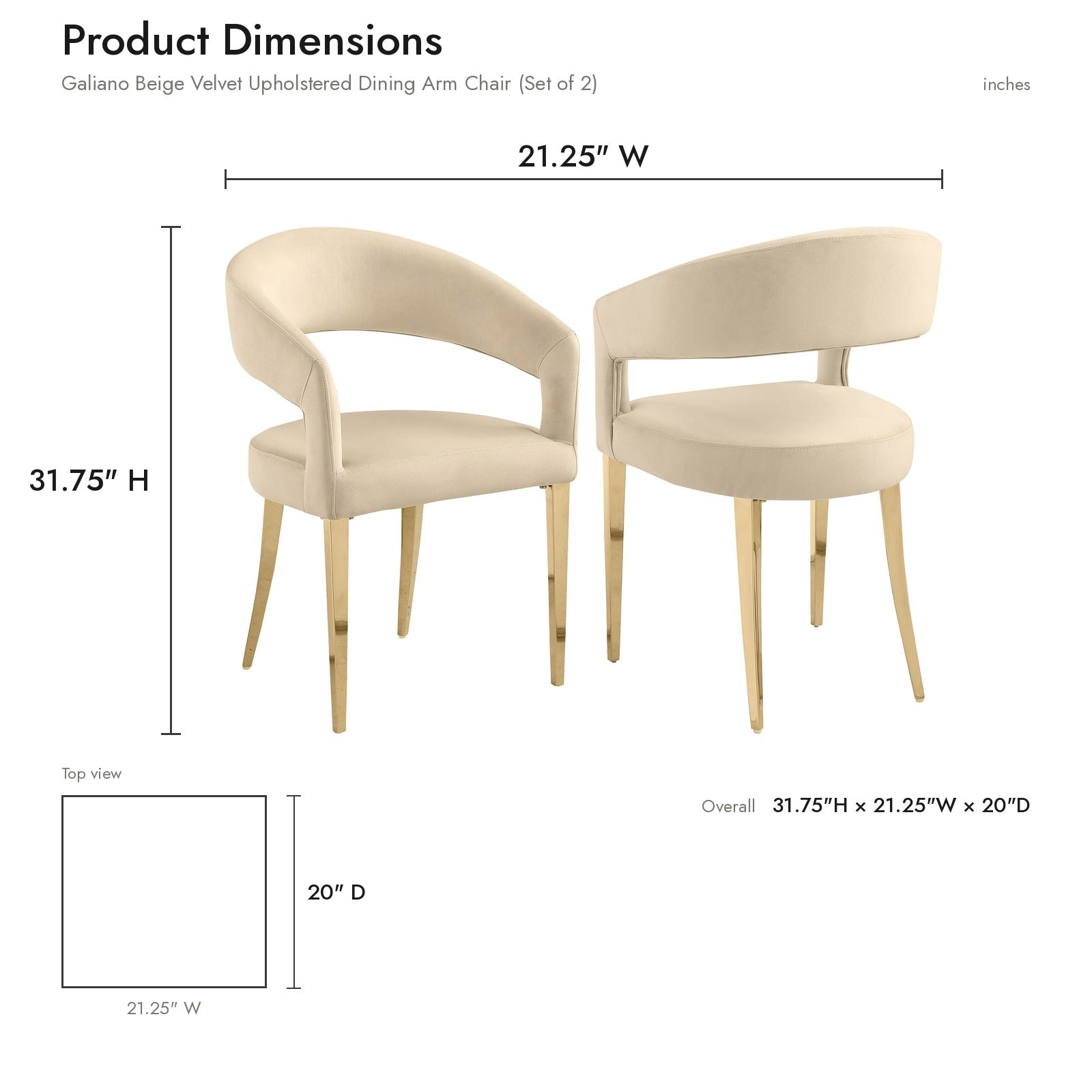 Product Dimensions