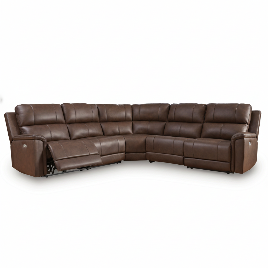 Beryton 5-Piece Power Reclining Sectional