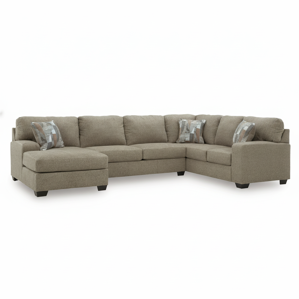 Newellen 3-Piece Sectional with Chaise