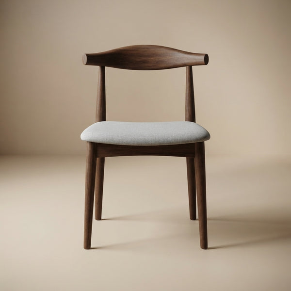 Juliet Grey Fabric Dining Chair - Set of 2