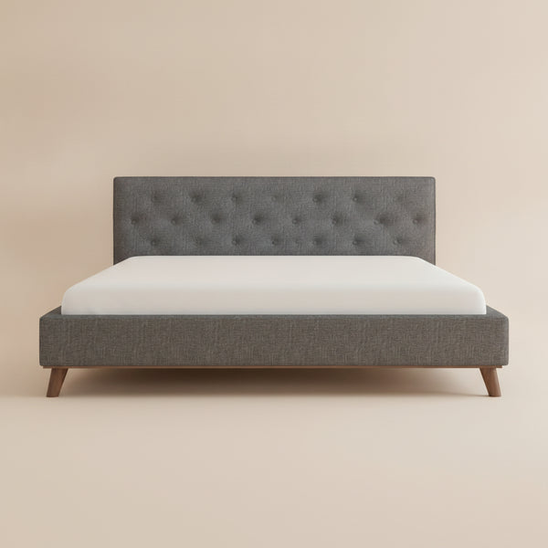 Ashton King Dark Grey Bed