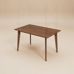 NOMBE dining table mortar walnut ウォールナット Abbott Walnut Small Dining Table | MidinMod |
