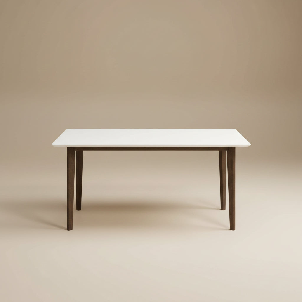Abbott White Large Dining Table