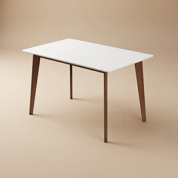 Abbott White Small Dining Table