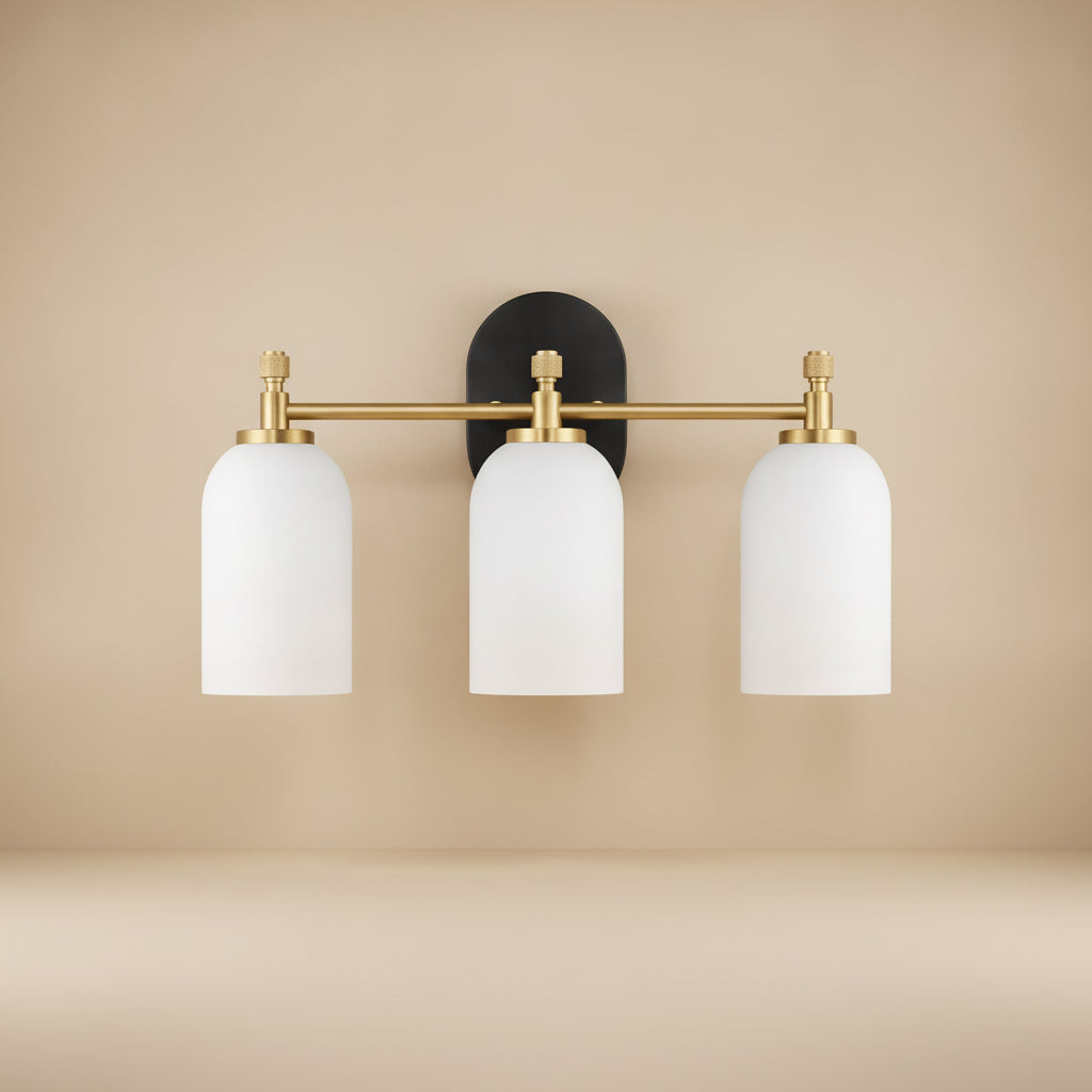 Meadows Three Lights Vanity Wall Light