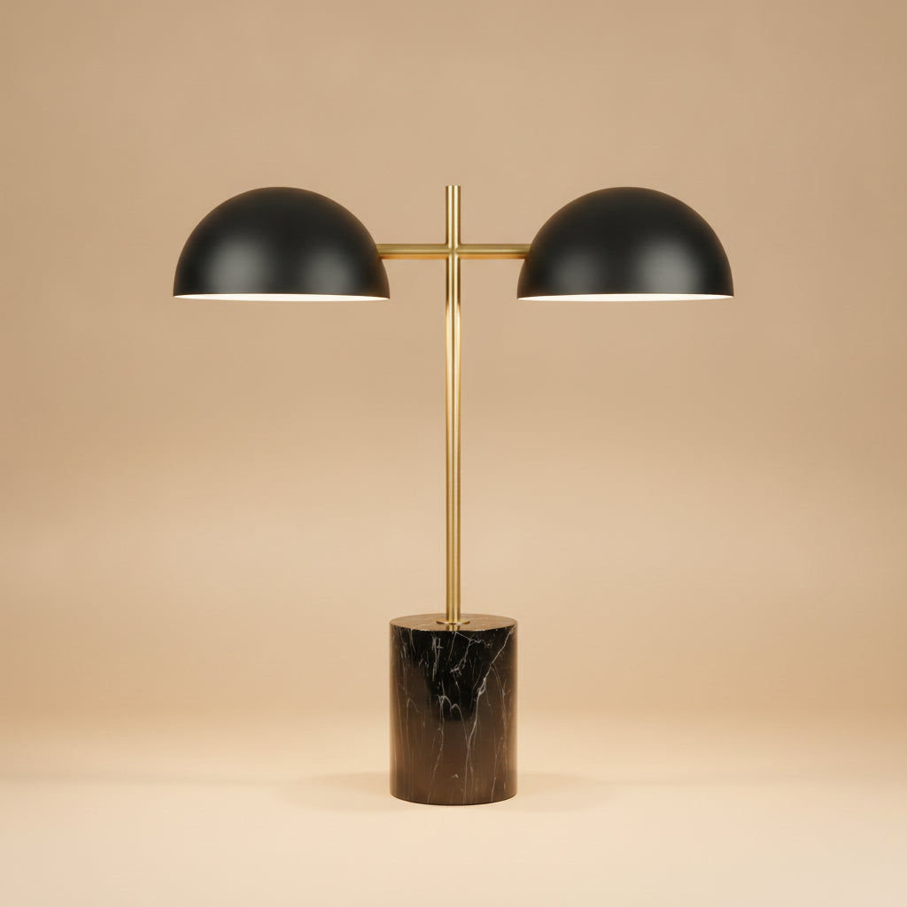 Nova Hydro Black Table Lamp