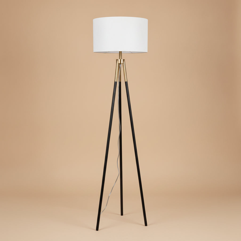 Sway Brassed Gold Floor Lamp