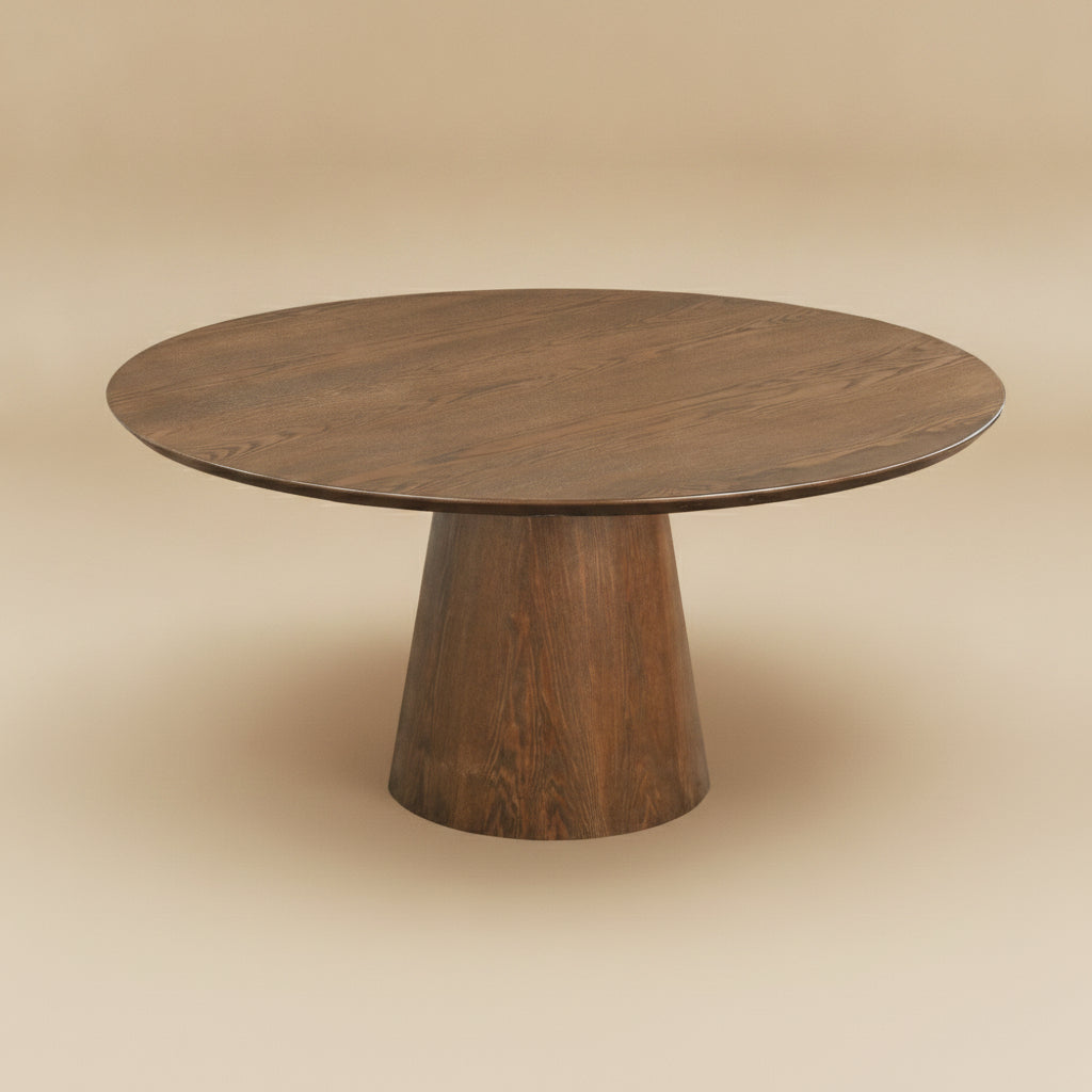 Camden Walnut Round Dining Table - Large