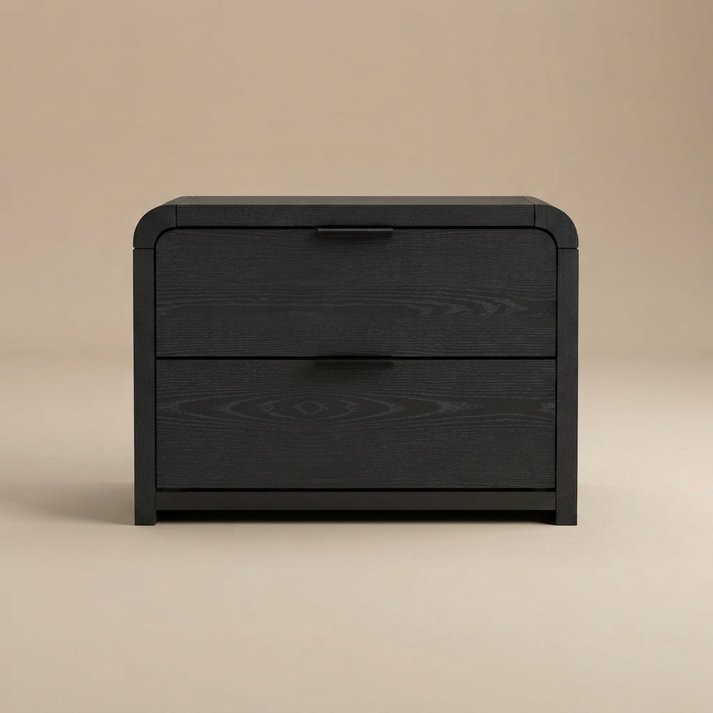 Grace Black Nightstand