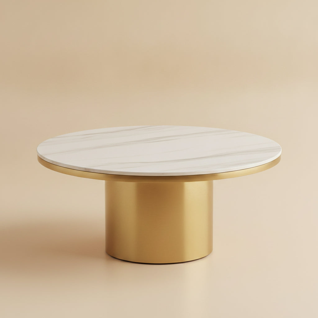 Glenn Gold Coffe Table