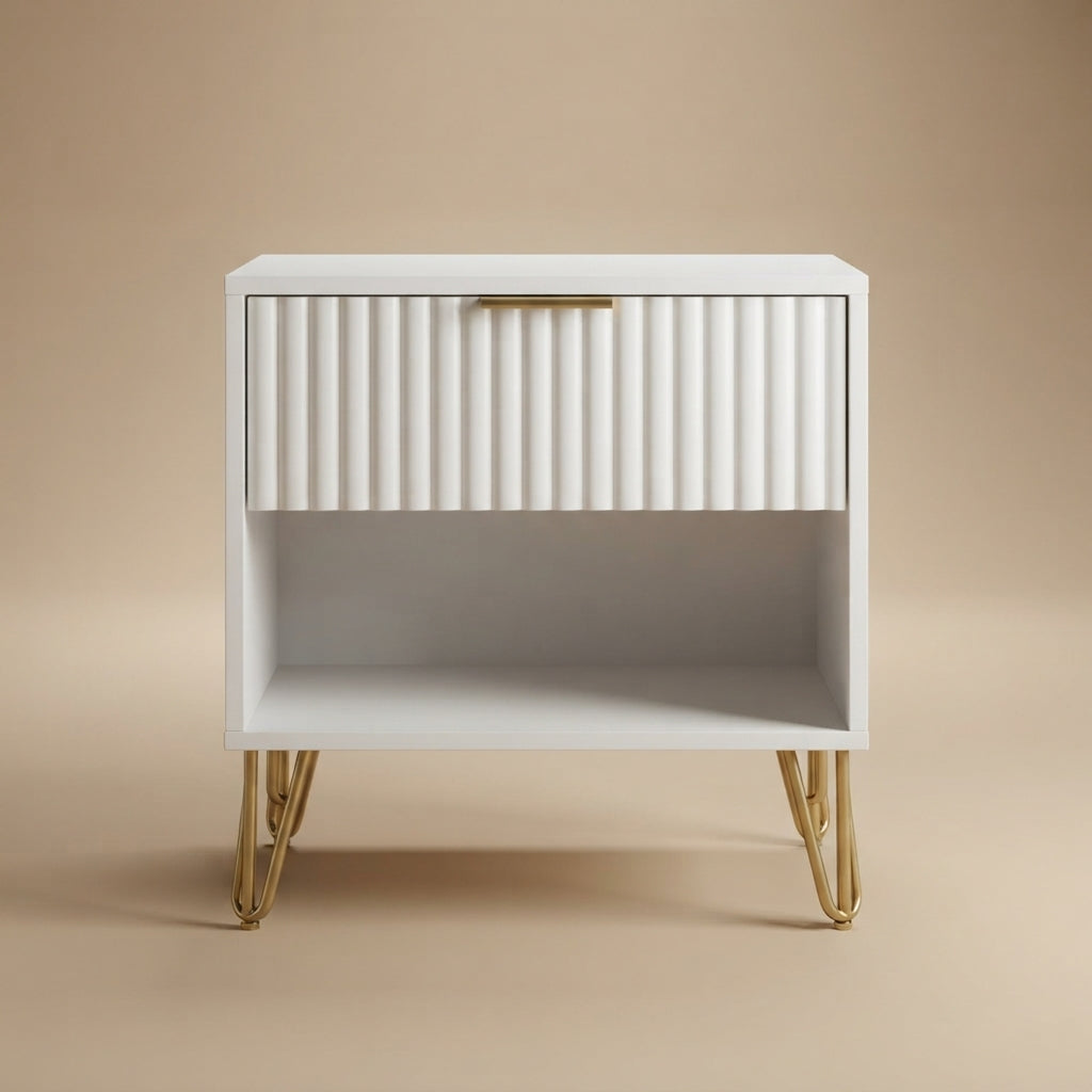 DUMBO 1.0 Nightstand in White