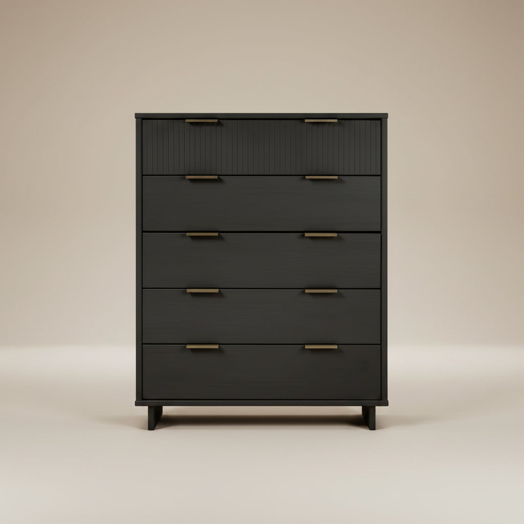 Granville 45" Modern Charcoal Gray Tall Dresser