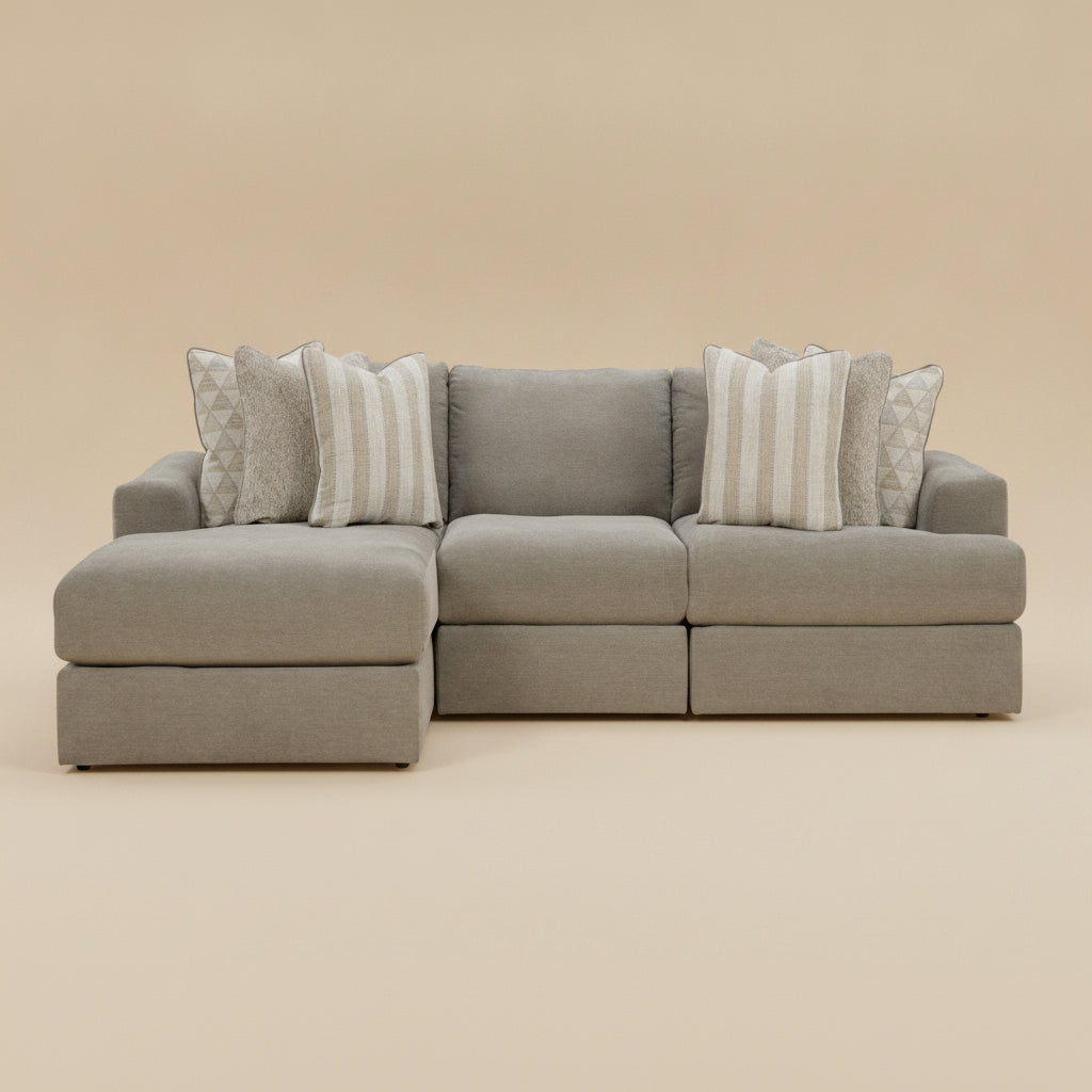 Avaliyah 3-Piece Left Sectional with Chaise