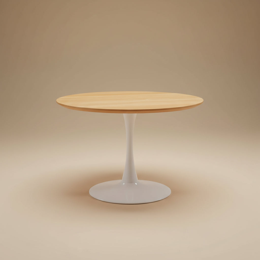 Contor Mid-Century Modern Round Dining Table