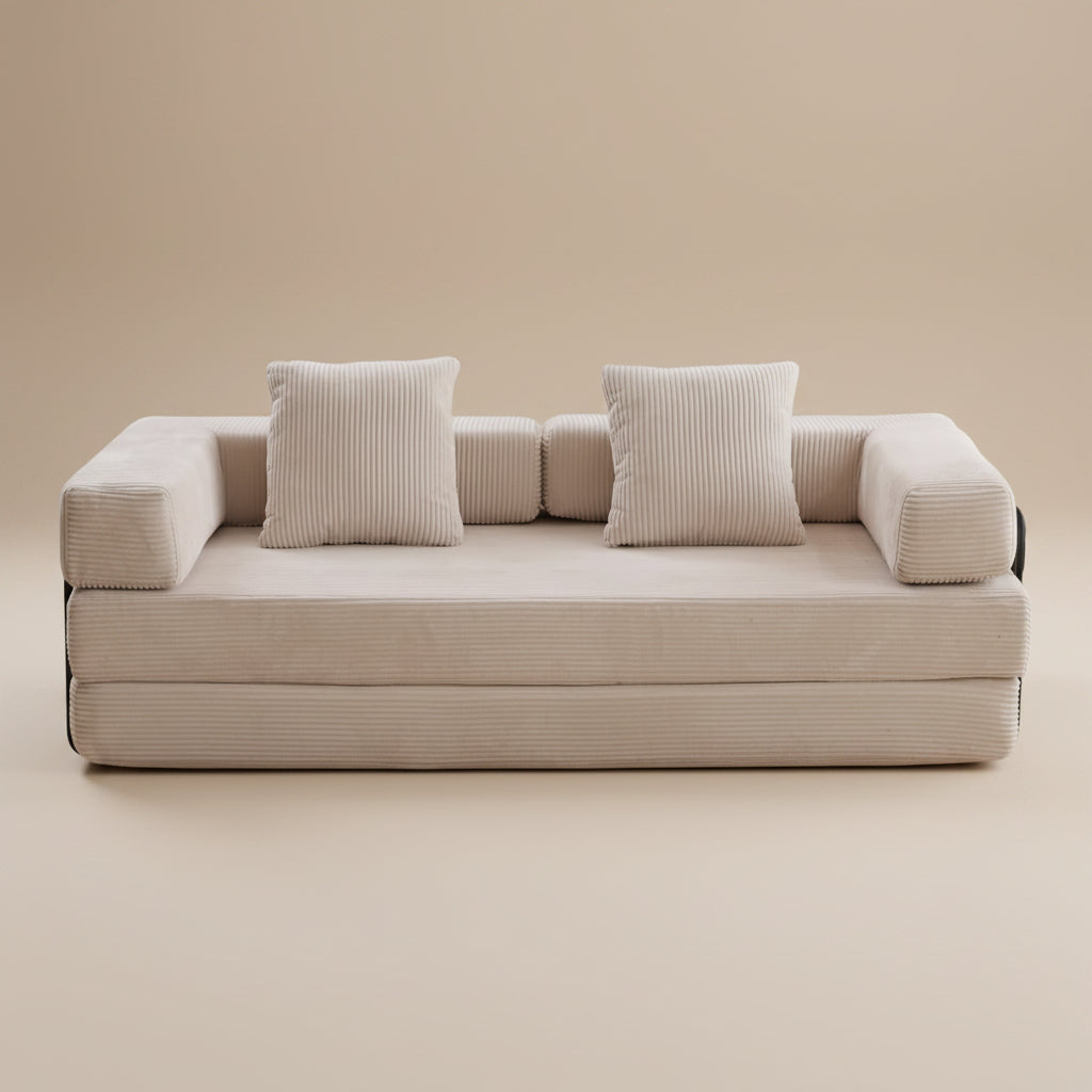 Herman Floor Couch-Compression Sofa-Convertible Floor Sofa Bed-Futon Couch Lounge