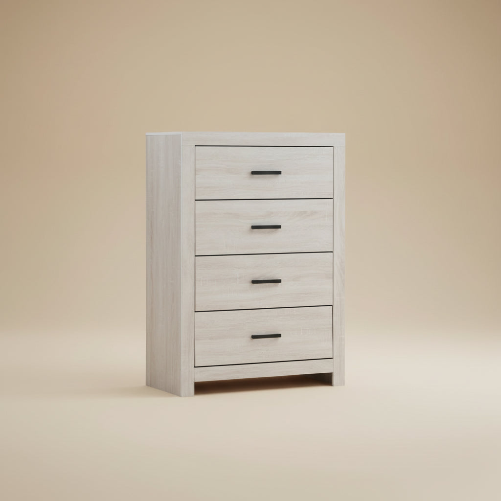 Brantford 4-drawer Bedroom Chest Coastal White