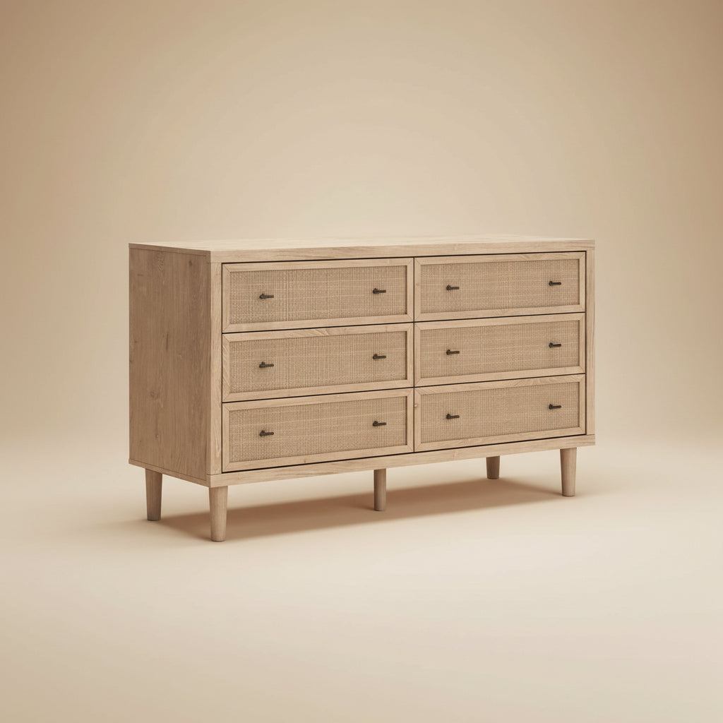 Cielden Six Drawer Dresser