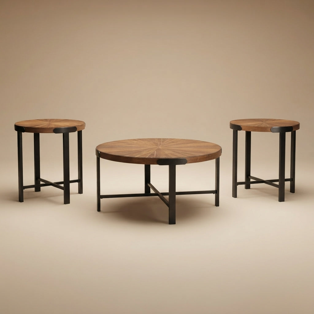 Crosstrail Occasional Table Set (3/CN)