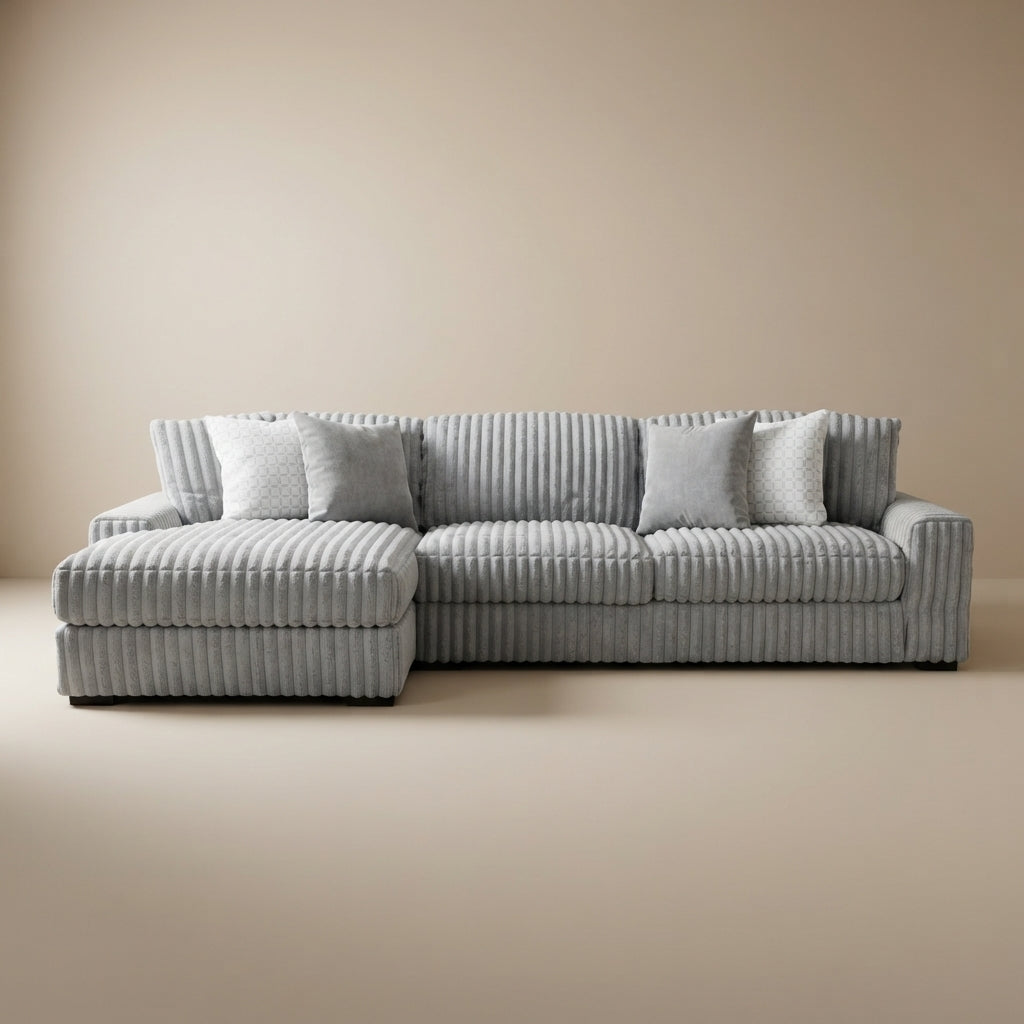Stupendous 2-Piece Sectional with Left Chaise